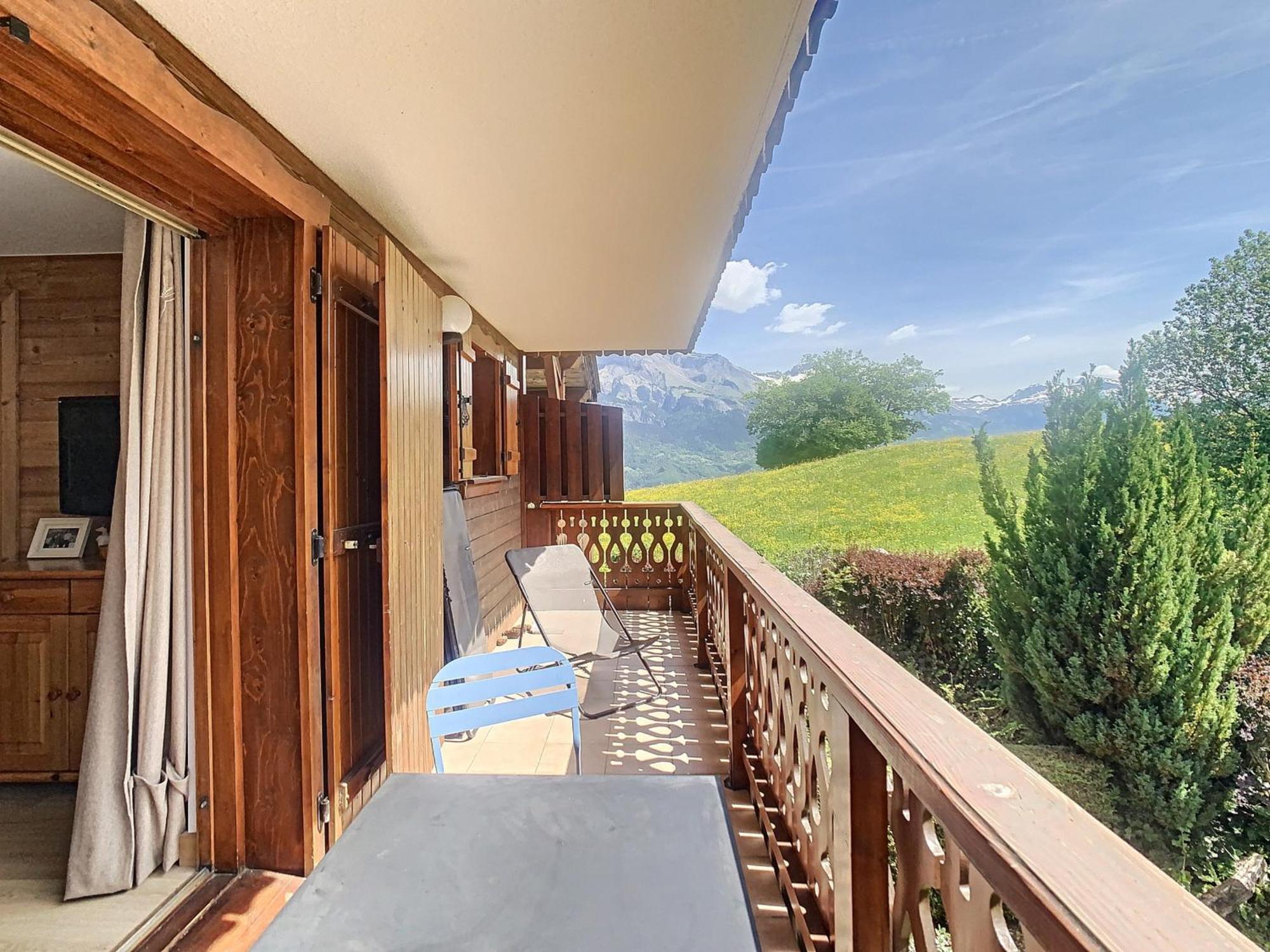 Appartement Combloux, 3 pièces, 4 personnes - FR-1-560-89 Esterno foto